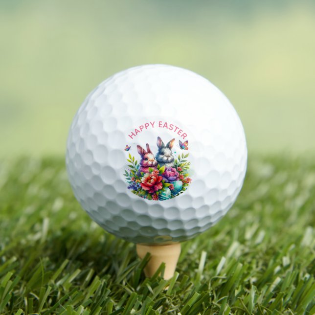 Happy easter  golf balls (Insitu Tee)
