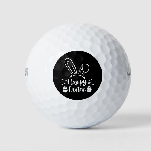 Happy Easter Golf Balls (Front)