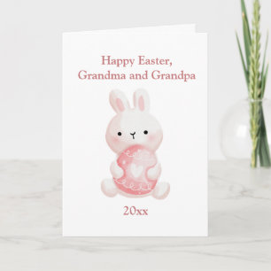 Happy Easter Grandma and Grandpa Photo Card
