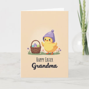 Happy Easter Grandma Greeting Card
