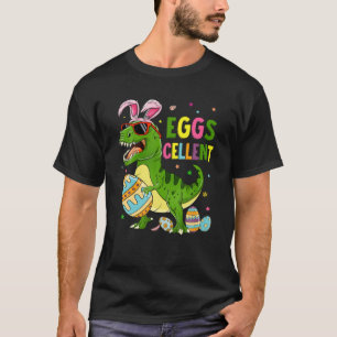 Happy Easter Graw Dinosaur Bunny Eggs Toddler Boys T-Shirt
