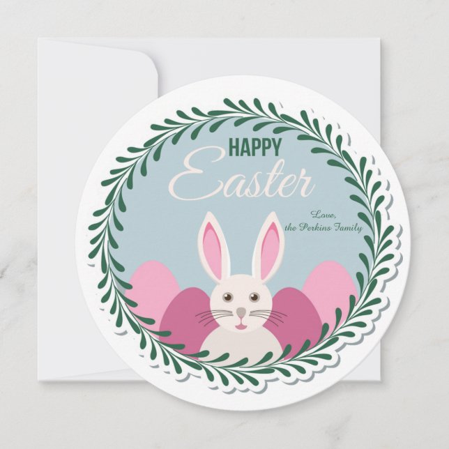 Happy Easter Greeting Card (Front)
