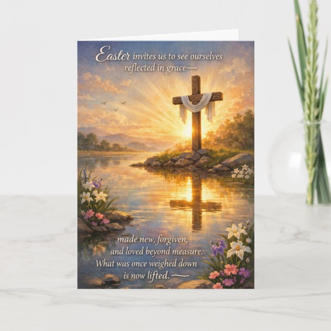 Happy Easter Greeting Card (Front)