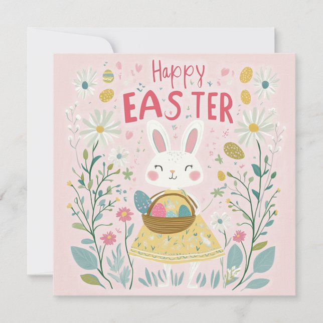 "Happy Easter" greeting card (Front)