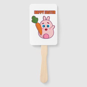HAPPY EASTER HAND FAN
