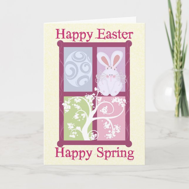 Happy Easter Happy Spring Card (Front)