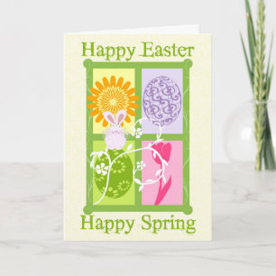 Happy Easter Happy Spring Card