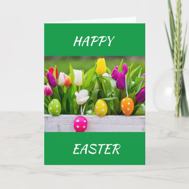 ***HAPPY EASTER & HAPPY SPRING*** EASTER CARD (Front)