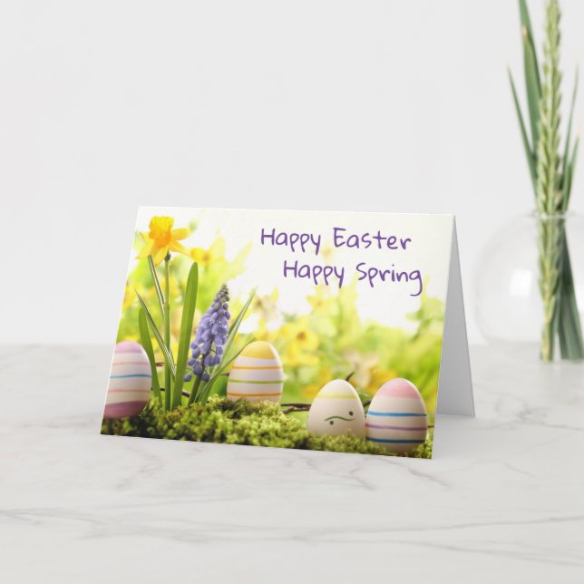 ***HAPPY EASTER HAPPY SPRING HAPPY EVERYTHING*** HOLIDAY CARD (Front)