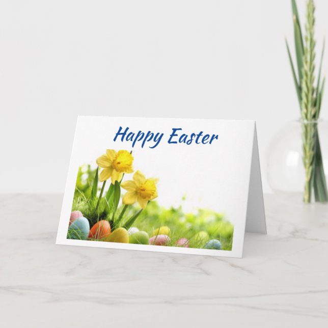 ***HAPPY EASTER HAPPY SPRING HAPPY EVERYTHING*** HOLIDAY CARD (Front)