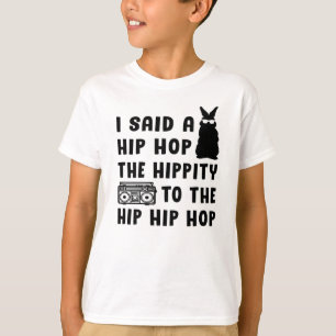 Happy Easter Hip Hop Bunny Easter Funny Gift Idea T-Shirt