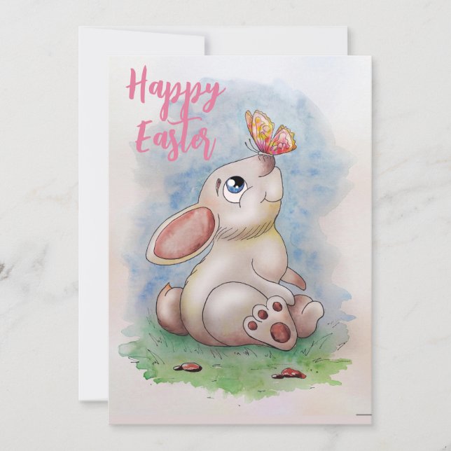 Happy Easter Holiday Card (Front)