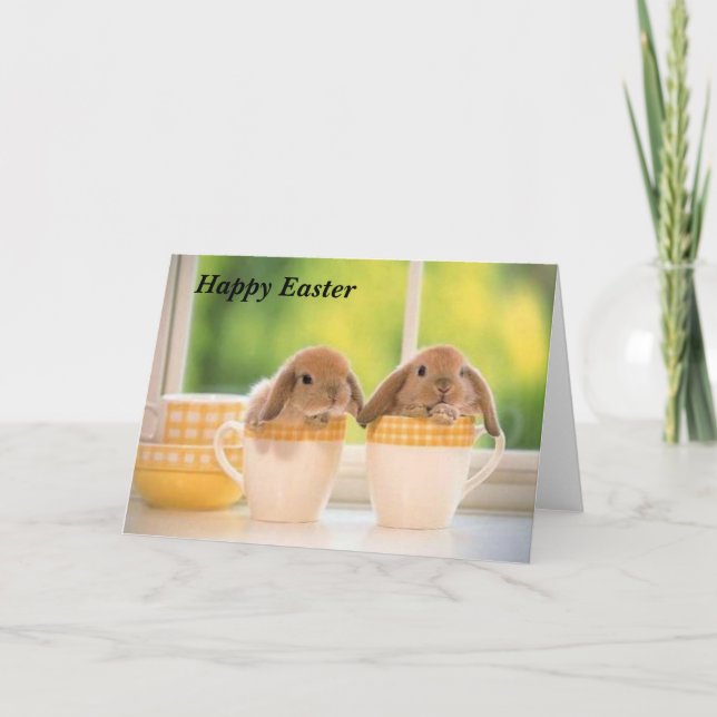 Happy Easter Holiday Card (Front)