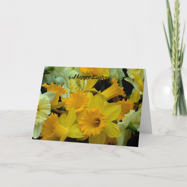 Happy Easter Holiday Card (Front)