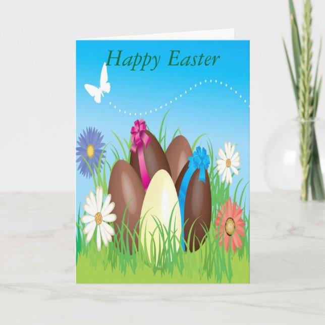 Happy Easter Holiday Card (Front)
