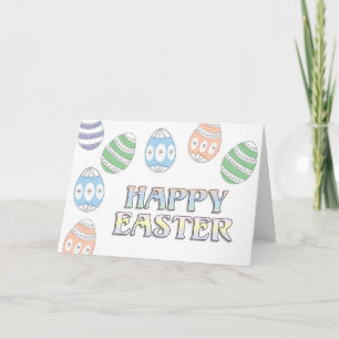 Happy Easter Holiday Card