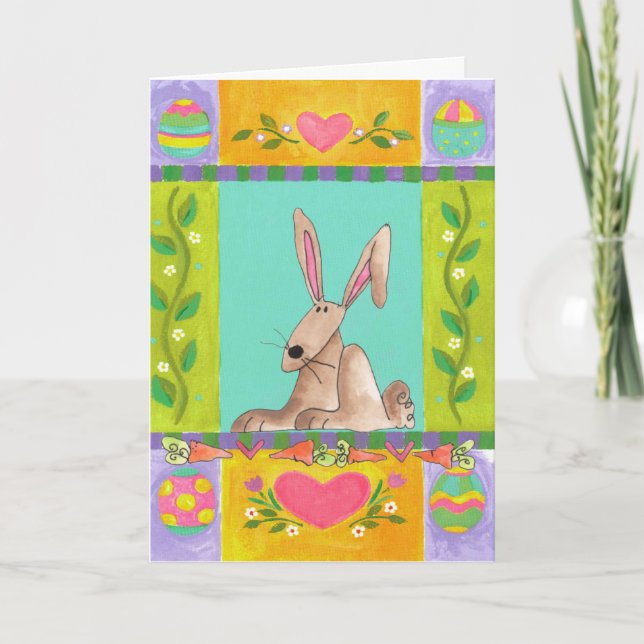 Happy Easter Holiday Card (Front)