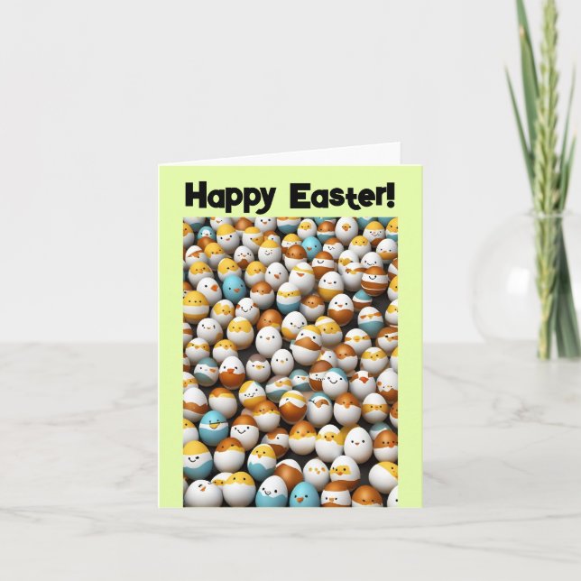 Happy Easter Holiday Card (Front)