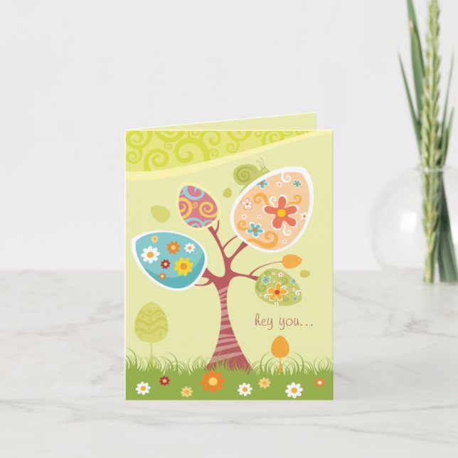 Happy Easter Holiday Card (Front)