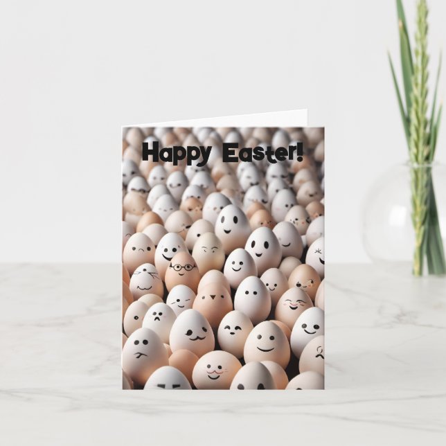Happy Easter Holiday Card (Front)
