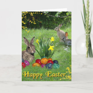 Happy Easter Holiday Card