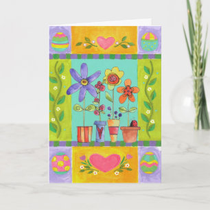 Happy Easter Holiday Card