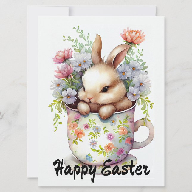 Happy Easter Holiday Card (Front)