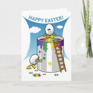 Happy Easter Holiday Card