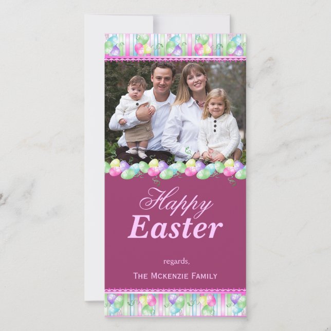 Happy Easter Holiday Card (Front)