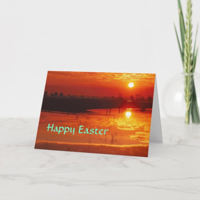 Happy Easter Holiday Card (Front)