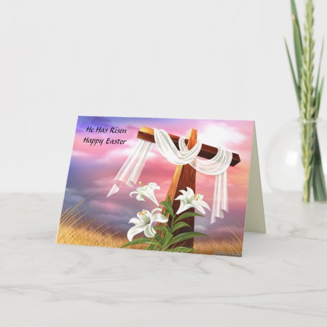 Happy Easter Holiday Easter Card (Front)