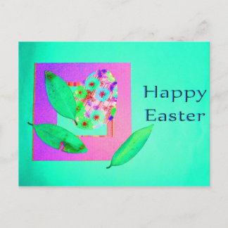 Happy Easter Holiday Postcard