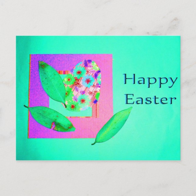 Happy Easter Holiday Postcard (Front)