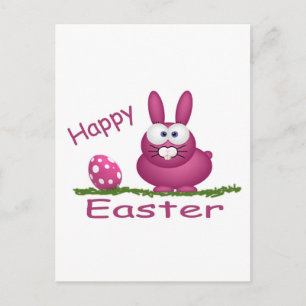 Happy Easter Holiday Postcard