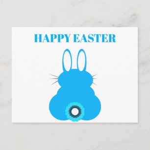 Happy Easter Holiday Postcard