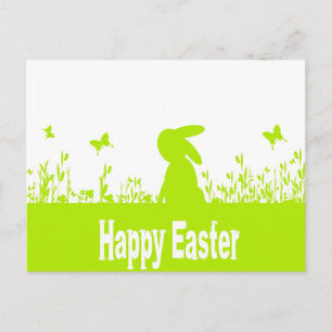 Happy Easter Holiday Postcard