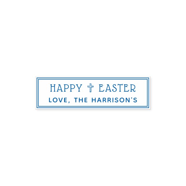 Happy Easter Holy Corss Self-inking Stamp (Design)