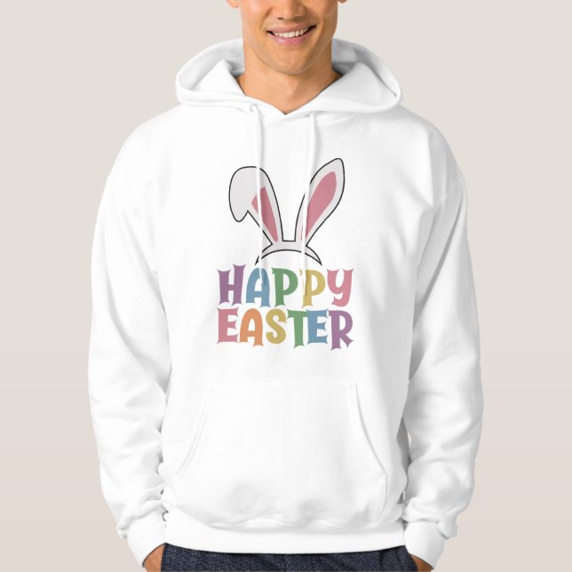 Happy Easter                        Hoodie (Front)