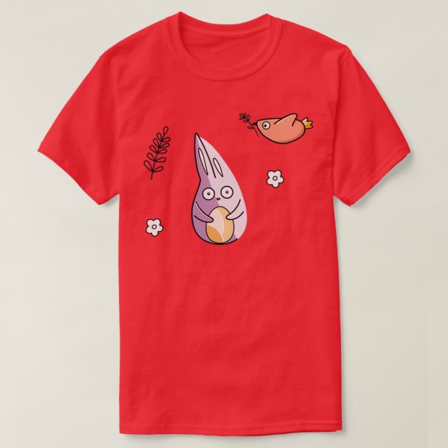 Happy Easter illustration 1 T-Shirt (Design Front)