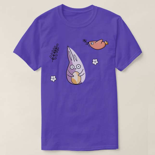Happy Easter illustration 3 T-Shirt (Design Front)