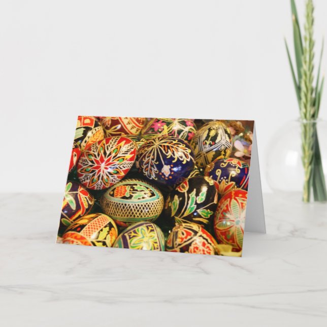 HAPPY EASTER IN **SPAINISH** ***FELICES PASCUAS*** HOLIDAY CARD (Front)