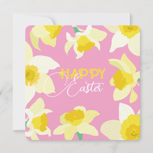 Happy Easter. Invitation (Front)