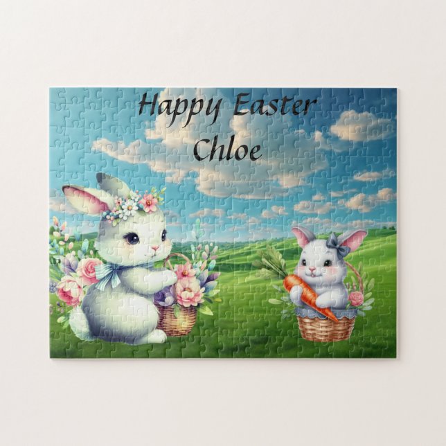Happy Easter Jigsaw Puzzle (Horizontal)