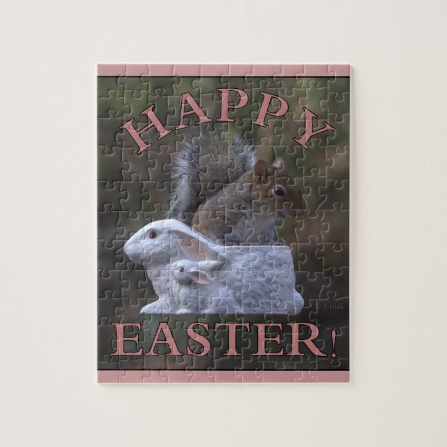 Happy Easter Jigsaw Puzzle (Vertical)