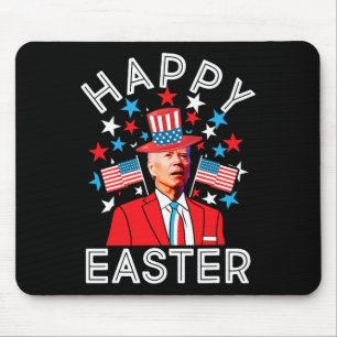 Happy Easter Joe Biden 4th Of July Memorial Indepe Mouse Mat