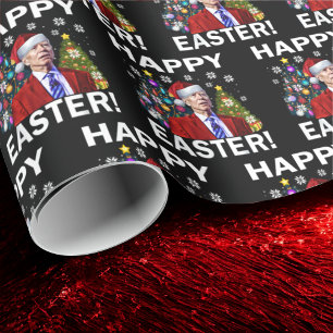 Happy Easter Joe Biden Wrapping Paper