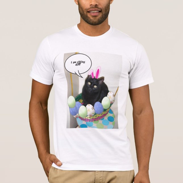 Happy Easter Kitty T-Shirt (Front)