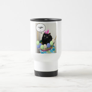 Happy Easter Kitty Travel Mug