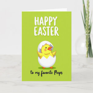 Happy Easter Little Chick Card