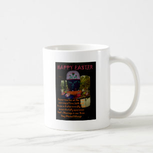 Happy Easter Love Faith and Hope Wishes Coffee Mug